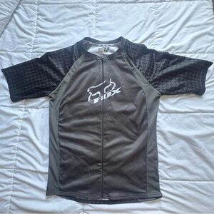 Fox Racing Black and Gray Cycling Jersey